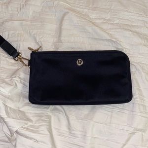 Black LuluLemon now and always pouch